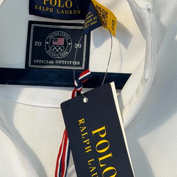 Team USA Polo Ralph Lauren Women's 2020 Summer Olympics  Quarter-Zip Pullover M - Picture 11 of 13